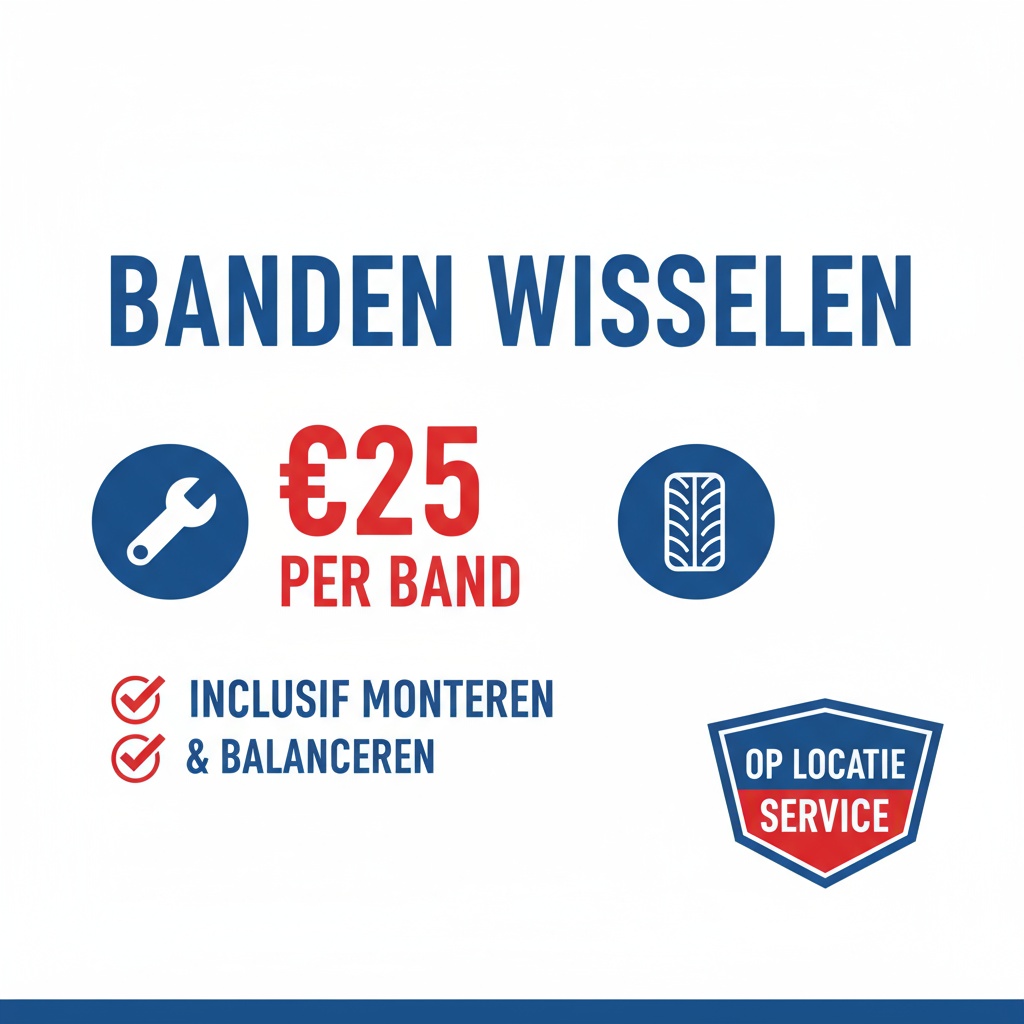 Ooink Banden mobiele bandenservice - banden wisselen op locatie aan huis in Goor